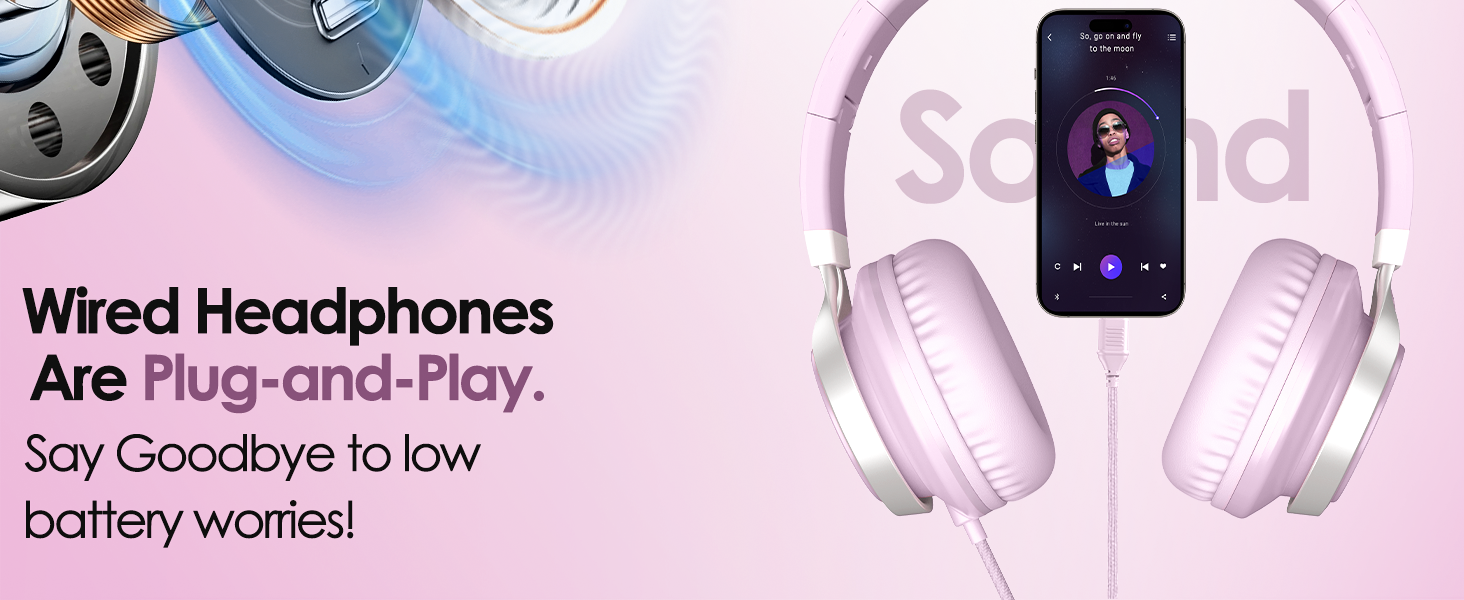 wired headphones USB C