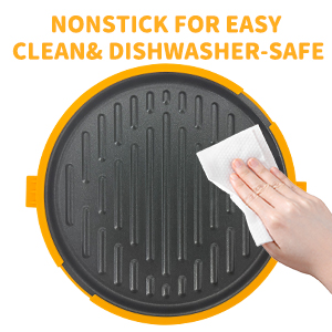 easy clean &amp;amp; dishwasher-safe