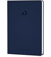 Nextnoid Lined Hardcover Notebook Journal - 120 GSM Thick Paper, Medium A5 Notebbok 160 Pages - P...