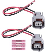 FRCVESNG 2-Way Side Marker Pigtail Connector Harness,2 Pack 6189-0264 Side Tail Light Marker Wiri...