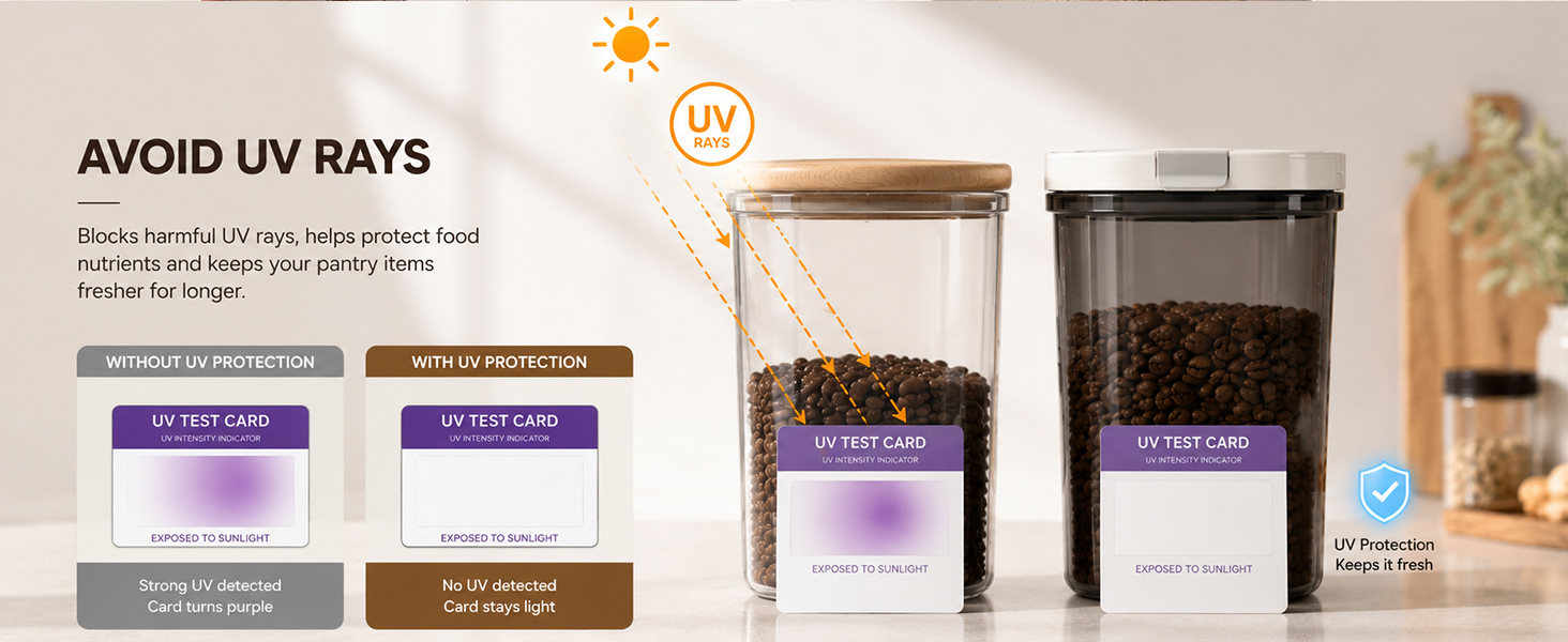 Coffee Storage Container with Scoop