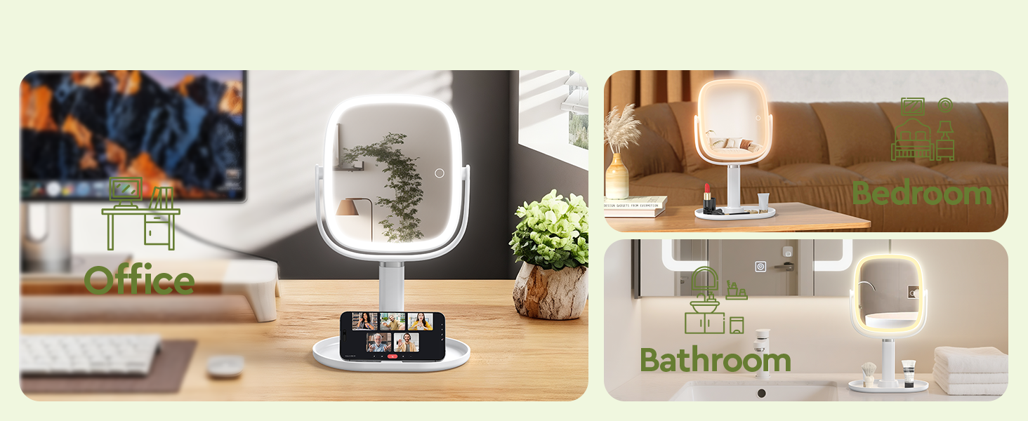 Bedroom Office Bathroom