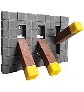 Game Room Light Switch Cover, 3 Toggles Blocks Light Switch Cover, My World Room Decor, More Stur...