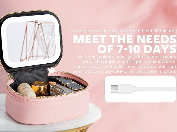 makeup mirror case