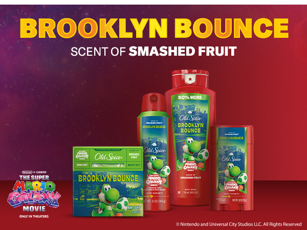 Old Spice Brooklyn Bounce products collection