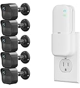 All-New Blink Outdoor Camera Surveillance Mount, 5 Pack Weatherproof Protective Housing and 360 D...