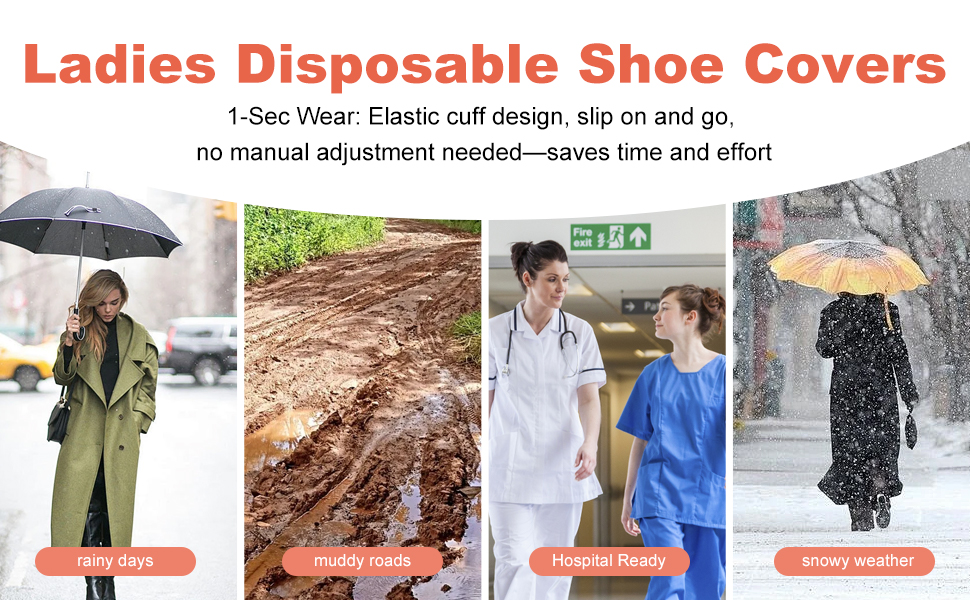 waterproof shoe covers for rain