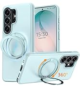 Oterkin for Samsung Galaxy S26 Ultra Case with 360° Spin Magnetic Stand [Fit for MagSafe] [Non-Sl...
