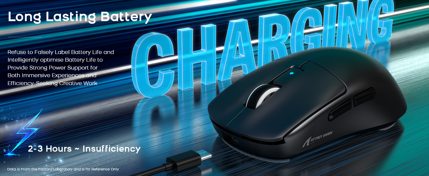 ATTACK SHARK R6 Wireless Gaming Mouse ATTACK SHARK X3 silent mouse wirelessUltra-Lightweight