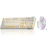 SOLAKAKA KI99 Pro and SM809 Pro,Wireless Keyboard and Mouse Combo for Gaming