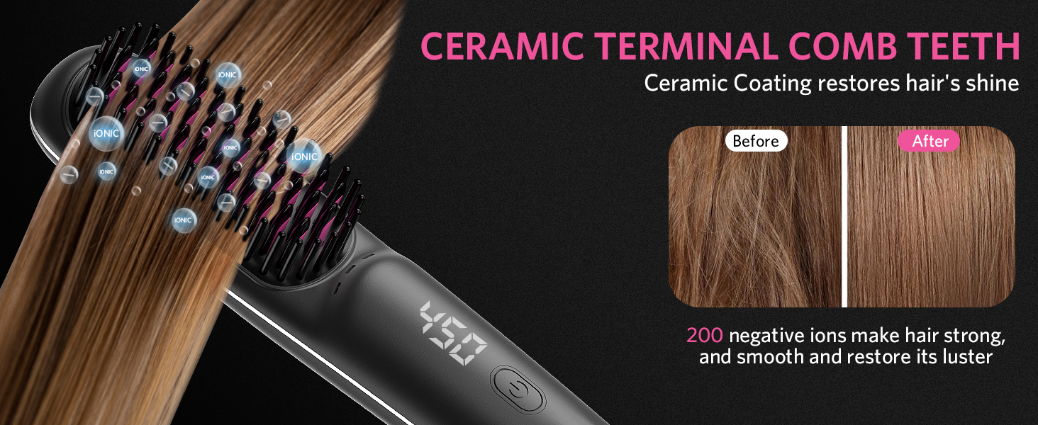 CERAMIC TERMINAL COMB TEETH