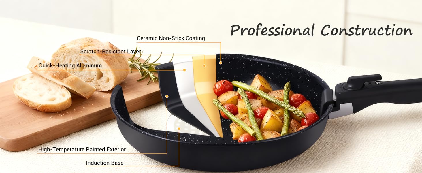 Premium Pots and Pans Set