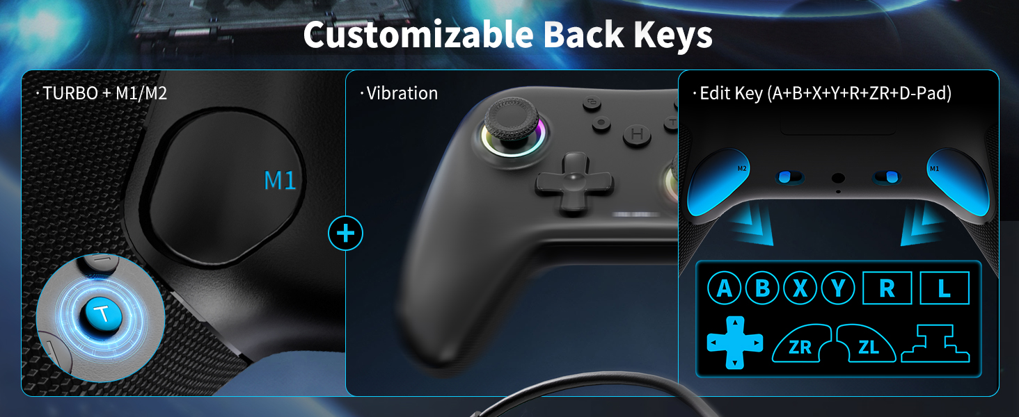 AceGamer 2.4G Wireless Bluetooth Controller