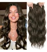 Hair Toppers for Women, 20 Inch Hand Tied Breathable Toppers Hairpieces for Women with Thinning C...