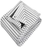 80%-90% Aluminum Sun Shade Cloth Reflective Tarp 13 FT x 16 FT - Pergola Sun Shade Cover Canopy, ...