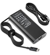 130W USB Type C Charger for Dell Precision 5530 2in1 Dell XPS 15 2in1 9575 9500 17 9700 AC Dell H...