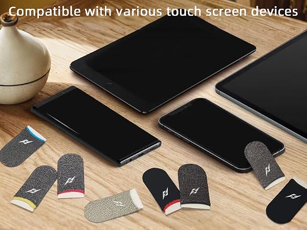 Gaming Finger Sleeve for Mobile Game Controller
