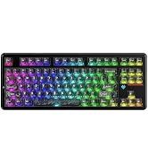 ATTACK SHARK X87 Ultra Wireless Mechanical Keyboard with 8K Wireless Receiver, 10000mAh Battery, ...