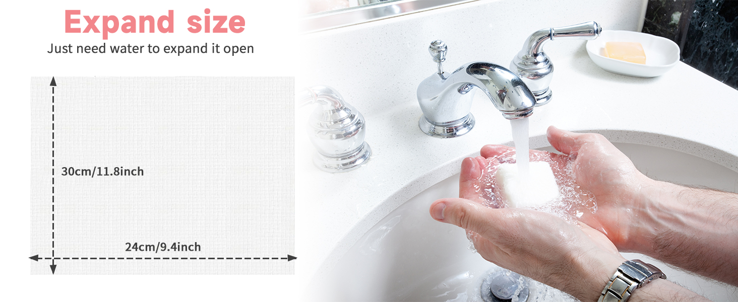 Compressed Towel Tablets