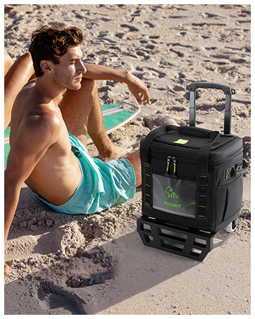 Insulated Rolling Cooler