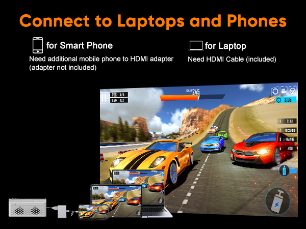 easy to connect with smartphones