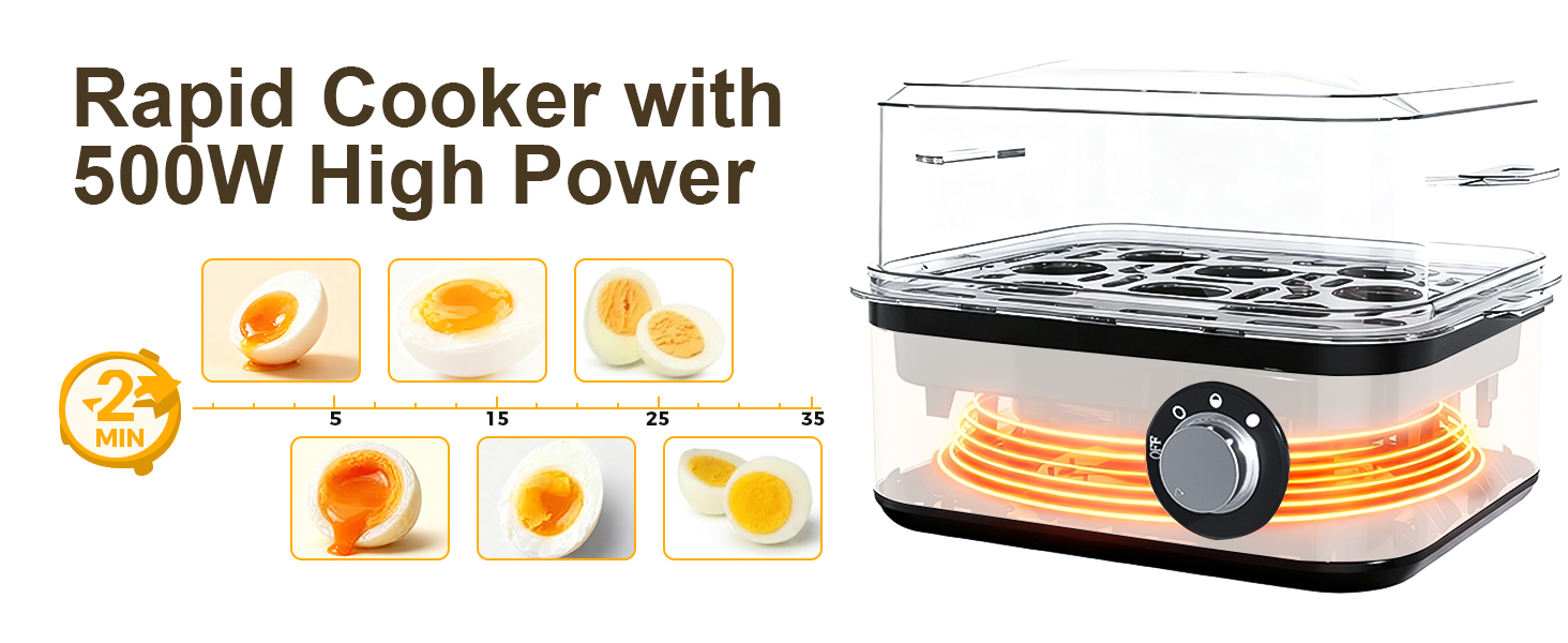 Rapid egg cooker