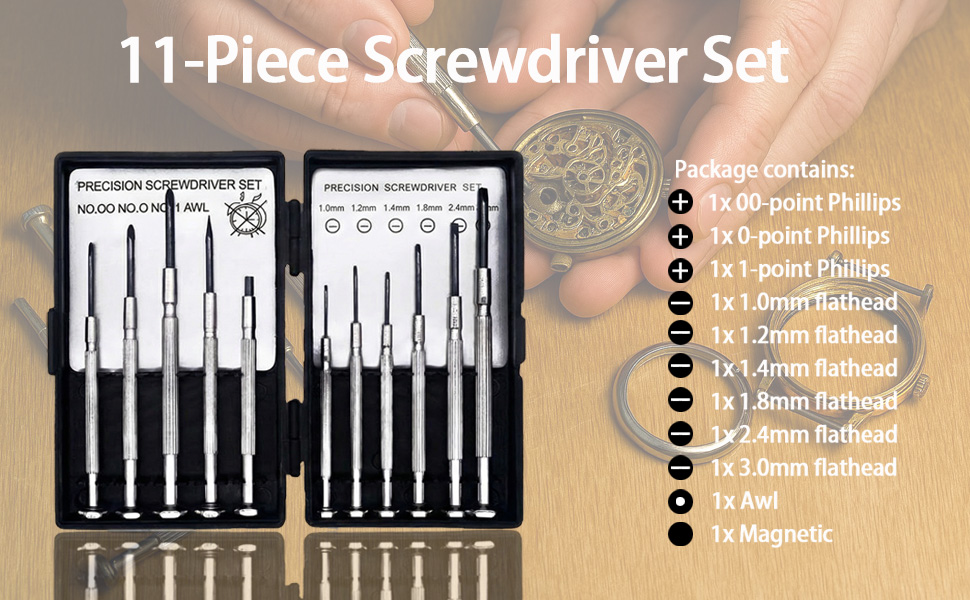 11 PCS Mini Screwdriver Set