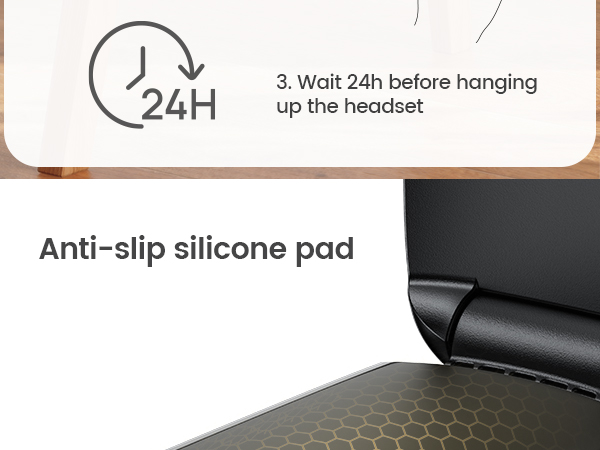 headphones hook desk