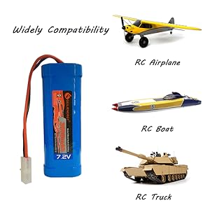 7.2V 3800mAh NiMH Battery 