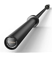 7FT Olympic Barbell 45 lb Barbell 2 INCH 1000lbs/1500lbs Capacity Olympic Bar with Moderate Knurl...