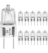 G8 Light Bulbs 20Watt 120Volt Halogen Light Bulb G8 Base Bi-Pin Shorter 1-3/8" (1.38") Length 20W...