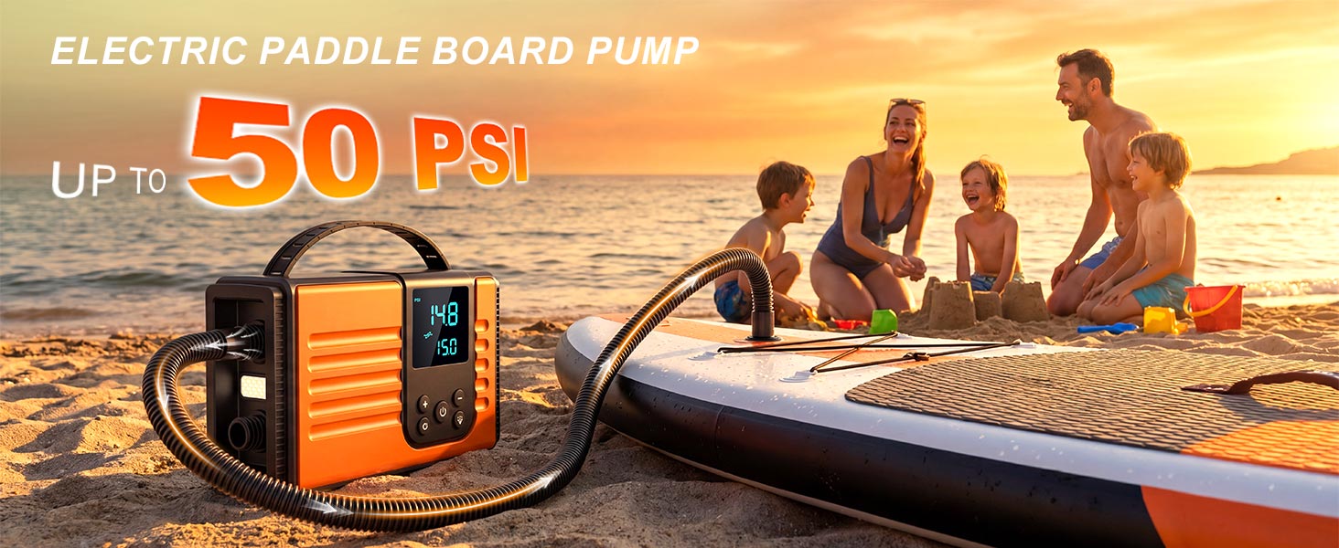 paddle board electric pump