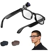 SIHUADON AI Smart Glasses with Camera, 8MP HD Camera Glasses with 1080P Video Recording, AI Trans...