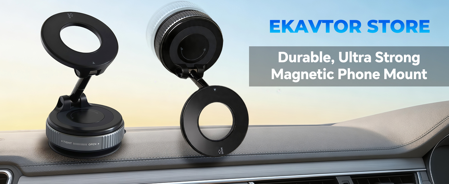 360° Adjustable Vacuum Car Phone Holders for Your Car
