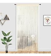 YIIBAII Beaded Curtain Beaded Curtains for Doorways Weave Suitable for Interior Decoration and Pa...