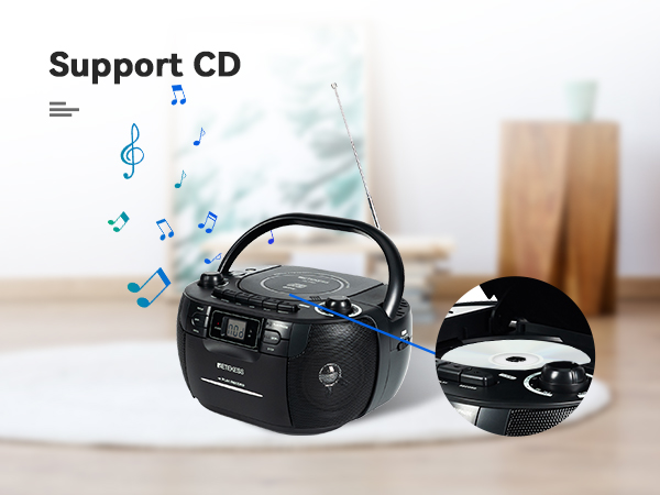 radio cd player combo