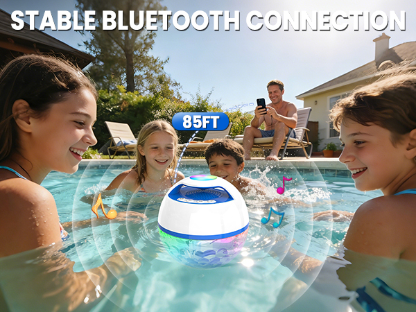 hot tub speaker with lights