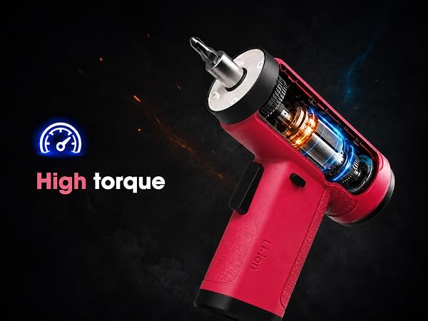 Cordless Screwdriver Rechargeable drill Electric Screwdriver, Screw Gun, 3Nm Power Screwdriver