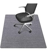 Riveroy Office Chair Mat - for Hardwood Floors, Large Non-Slip Easy-Clean Floor Protection Blanke...