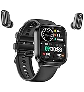 X9 2 in 1 Smart Watch TWS Wireless Bluetooth Headset 1.85" Watch with Earbuds Inside Health Monit...