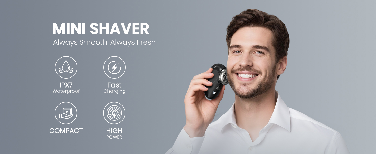 mini shaver for men