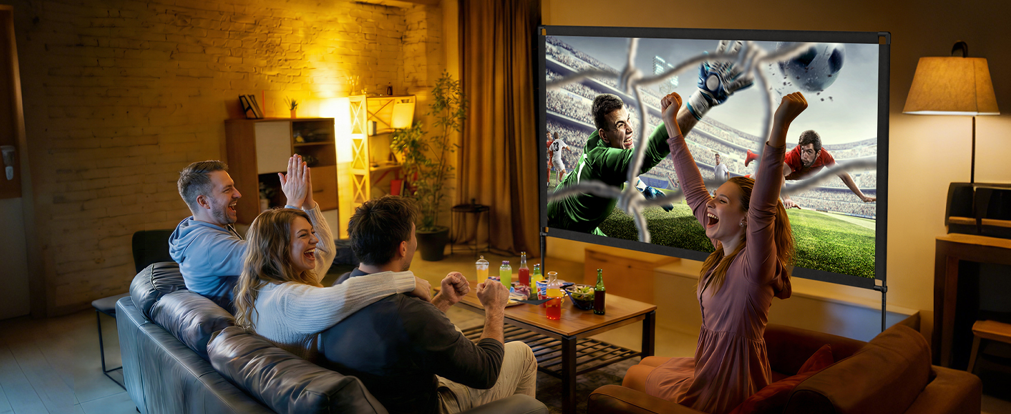 outdoor projector screen