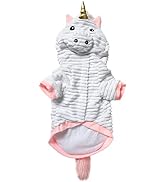 Toddmomy Pet Party Clothes Unicorn Dog Clothes Halloween Pet Costume Dress for Girl Pet Apparel B...