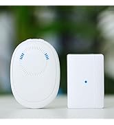 SEHOMY Door Chime, Wireless Door Open Sensor Alarm Chimes with 165 Ft Operating Range, 58 Chimes ...