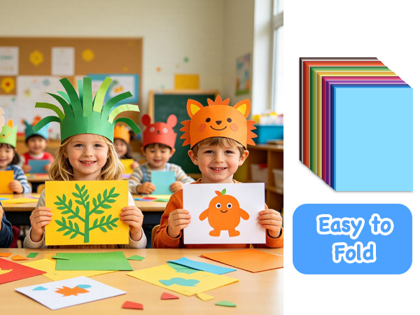 multicolor construction paper