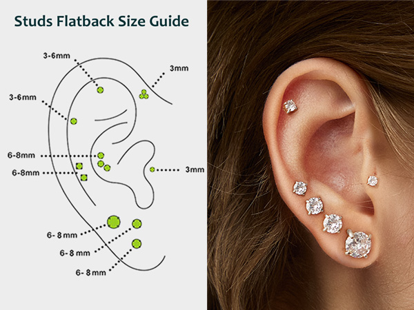 stud earrings