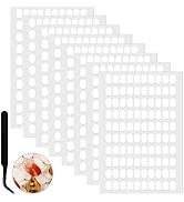 800 Pcs False Tip Double Sided Tape Nail Tape for Press Pre-Cut Strips on Nails for Nail Packagin...