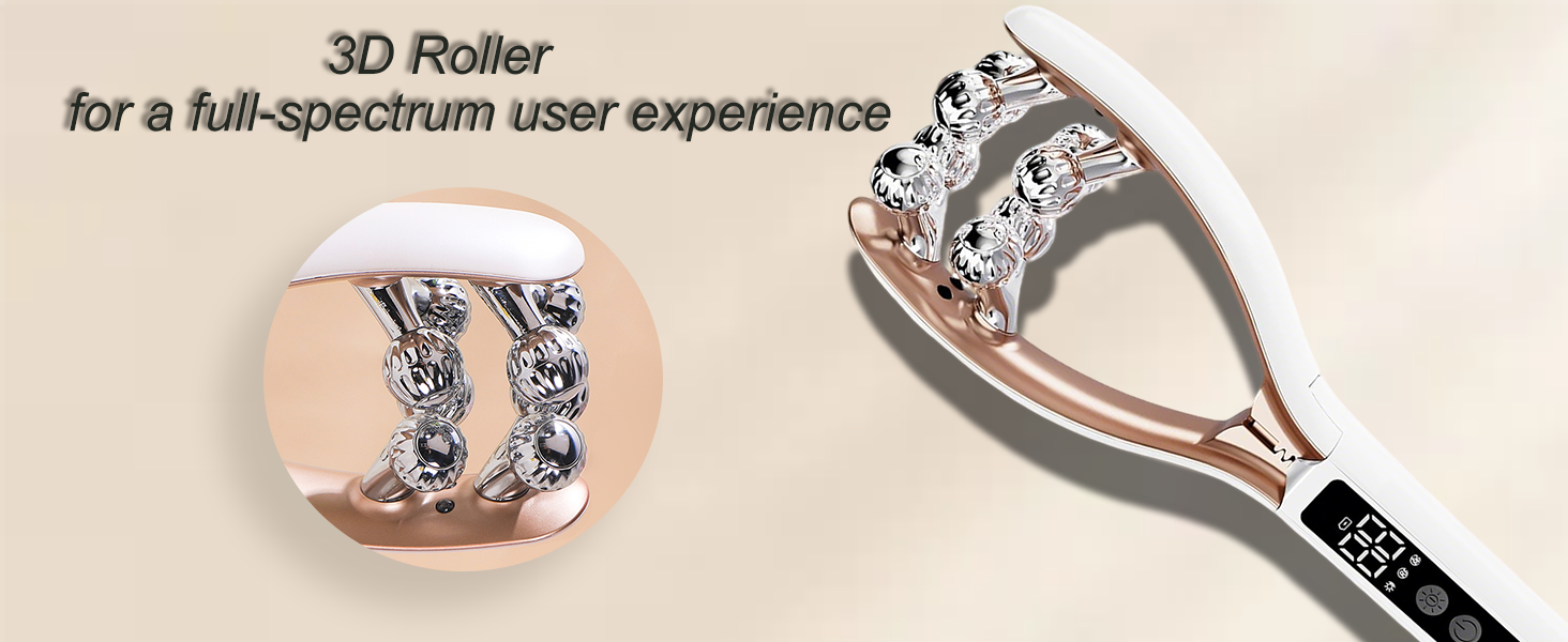 face massager tool microcurrent facial device face roller for wrinkles and lifting arm lifting