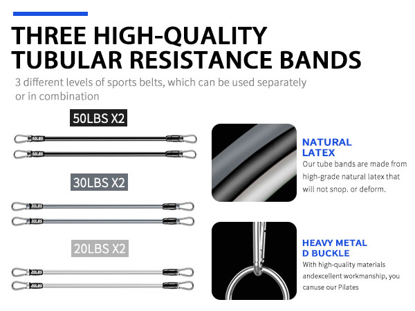 pilates bar kit with ab roller