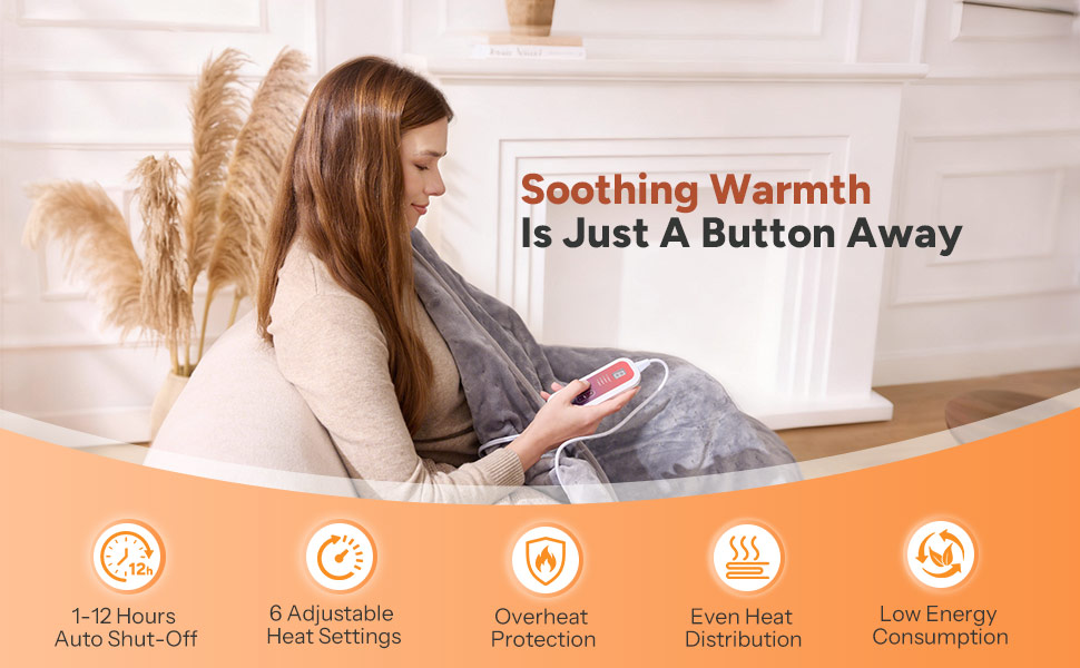 heated throw blanket